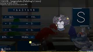 playing osu is so Awesome  Sangenshoku quotcoolquot HD alt score [upl. by Helsie497]