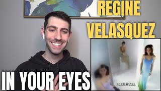 Regine Velasquez  In Your Eyes Music Video REACTION [upl. by Lipsey]