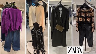 ZARA WOMENS NEW WINTER COLLECTION  NOVEMBER 2024 [upl. by Llennahc]