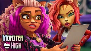 Clawdeen amp Toralei Work Together on Midterms  Monster High [upl. by Nino627]