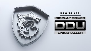 How to use Display Driver Uninstaller DDU  MSI [upl. by Kilian]