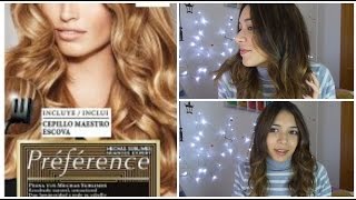 COMO HACERTE UNAS MECHAS EN CASA CON EL KIT DE LOREAL PREFERENCE  MILE Y FLOR [upl. by Alonso440]