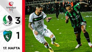 Sakaryaspor 31 Kocaelispor  HighlightsÖzet  Trendyol 1 Lig  202324 [upl. by Yrret]