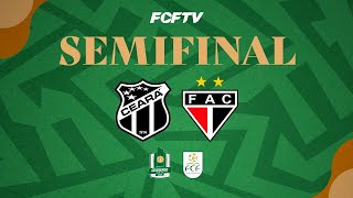 CEARENSE SUB 20  2024  SEMIFINAL  VOLTA  CEARÁ X FERROVIÁRIO  14092024 [upl. by Annaierb918]