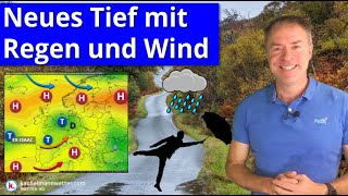 Neue Woche neues Tief neuer Regen  Zweite Wochenhälfte Stabilisierung [upl. by Hendon]