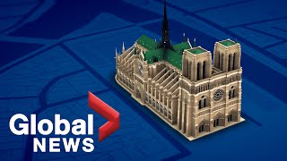 Virtual tour of Notre Dames storied architecture [upl. by Haissi]