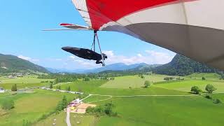 27 may 2023 Hanggliding in Ruhpolding Unternberg [upl. by Nylyoj]