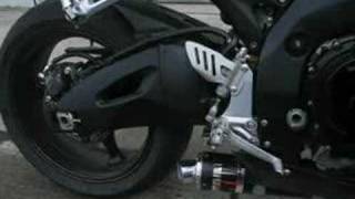 HR1 EXHAUST GSXR 600750 [upl. by Mailand]