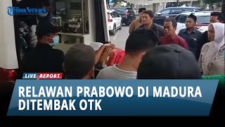 Ciriciri Penembak Relawan Prabowo  Gibran di Madura Pelaku Boncengan Pakai Motor [upl. by Nellad]