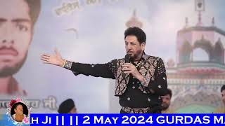 LIVE GURDAS MAAN JI LIVE 2 MAY 2024 MELA NAKODAR LIVE BABA MURAD SHAH JI NAKODAR [upl. by Drarig]