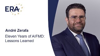 Eleven Years of AIFMD Lessons Learned [upl. by Leonard]