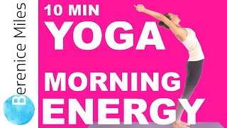 Yoga for ENERGY 5 POWERFUL Yoga poses for Morning Routine [upl. by Cassy60]