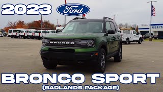 REVIEW  2023 BRONCO SPORT BADLANDS PACKAGE [upl. by Wiggins447]