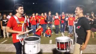 Whittier vs Whittier Christian Drum Battle [upl. by Jestude]