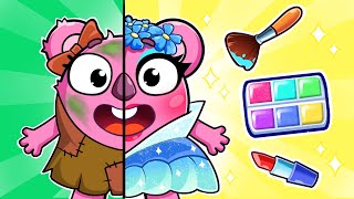 Princess Beauty Makeup Song 💄😍  Funny Kids Songs 😻🐨🐰🦁 And Nursery Rhymes by Baby Zoo [upl. by Luanne]