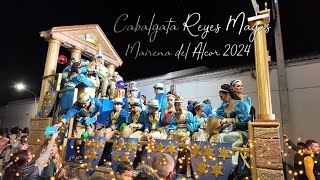 💥 Cabalgata Reyes Magos de Mairena del Alcor 💥 2024 4K [upl. by Zacharia214]