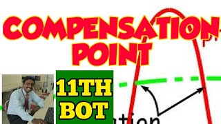 COMPENSATION POINT  RESPIRATION IN PLANTS  PLANT PHYSIOLOGY [upl. by Aniram]