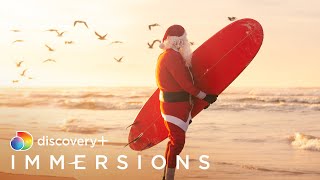 Surfing Santa  discovery Immersions Slow TV [upl. by Adnovay]