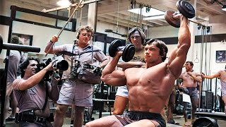 Arnold’s Old School Shoulder Workout for Boulder Shoulders [upl. by Vassar827]