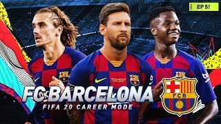 EIBAR VS BARCELONA LA LIGA  FIFA 20 Career Mode EP5 [upl. by Eibob]