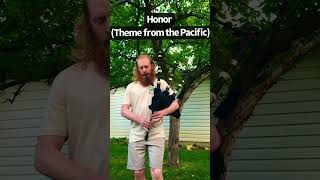 Honor Main Title Theme from the Pacific on the Bagpipes Bagpipe Sheet Music available [upl. by Aleras122]