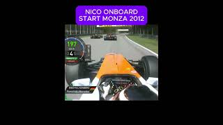 NICO START MONZA 2012 🇮🇹  formula1 v8 f1onboard formulaone [upl. by Buonomo]