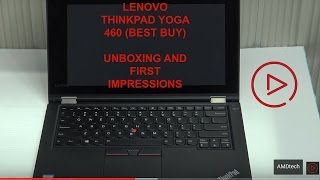 Lenovo ThinkPad Yoga 460 Unboxing 4K [upl. by Luwana]