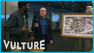 Picasso’s Guernica Explained to Passersby in a NYC Subway  The Big Picture with Jerry Saltz [upl. by Dehlia]