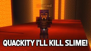 Purpled TRAPS Quackity and Kills Slimecicle on Dream SMP [upl. by Crispin]