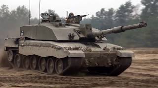 British Army Challenger Tanks on Manoeuvres During Exercise Black Eagle in Poland HD 1080p 25fps H26 [upl. by Concha]