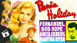 ⭐Paris Holiday 1958 Comedy  Romance  Bob Hope Fernandel  classic movies [upl. by Dorice]