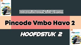 Pincode VMBOT  HAVO 2  Hoofdstuk 2 uitleg Economie [upl. by Eillat979]