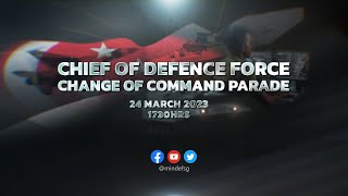 LIVE Chief of Defence Force Change of Command Parade [upl. by Nitsoj]