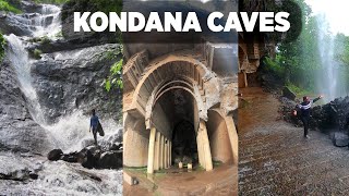 KONDANA Caves Trek Monsoon  Complete Guide  कोंडाणा लेणी  Waterfalls  Karjat Maharashtra [upl. by Otti]