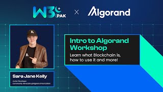 Web3 Pak x Algorand Workshop Replay  Building dApps  Minting NFTs  Claiming FREE ALGO [upl. by Lovich]