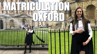 Matriculation University of Oxford 2020 Covid Edition  Regents Park College [upl. by Amalburga]