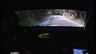 Petter Solberg Ouninpohja stage record 2004 Onboard [upl. by Doubler90]