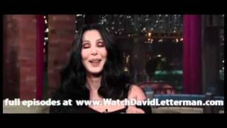 Cher in Late Show with David Letterman 20101111 [upl. by Liemaj]