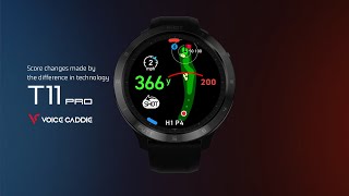 Full Tutorial Voice Caddie T11 Pro GPS Golf Watch User Guide [upl. by Odlaner495]