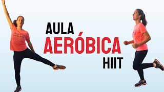 AULA DE AERÓBICA IDOSOS E INICIANTES HIIT [upl. by Mychael]