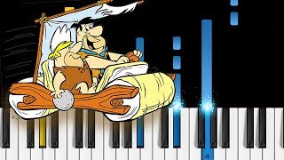 The Flintstones  Theme Song  Piano Tutorial amp Sheets [upl. by Emmalynne280]