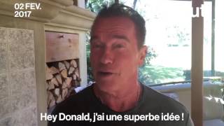 Le clash Trump  Schwarzenegger [upl. by Naujahs879]