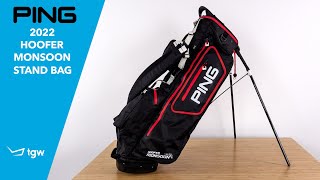 PING 2022 Hoofer Monsoon Golf Stand Bag Overview by TGW [upl. by Jeramey]