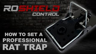 How to set a Roshield Professional Rat Trap [upl. by Hughes]