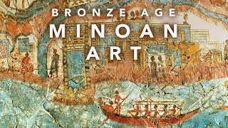 MINOAN Civilization  Frescos of Knossos and Akrotiri  Tiny Epics [upl. by Nagle]