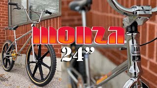 2022 MONZA 24quot CRUISER BMX WITH SKYWAY MAG WHEELS UNBOXING amp OVERVIEW [upl. by Kcirdlek]