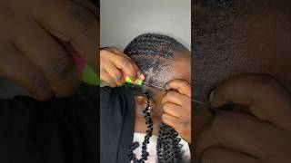 How to make passion twist Crochet method diy naturalhair protectivestyles [upl. by Theressa994]