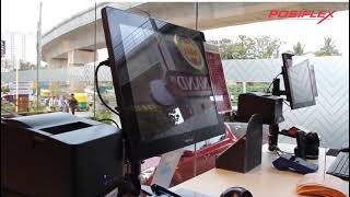 Anand sweet Bangalore premium sweet palace using posiflex Rt5015 pos billing machine [upl. by Spearman]