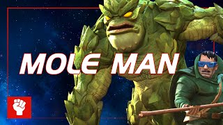 Mole Man Special Moves  Marvel Contest of Champions [upl. by Llert634]