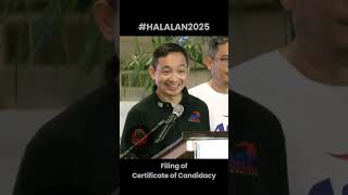 FILING OF CANDIDACY FOR HALALAN 2025 [upl. by Pansir660]